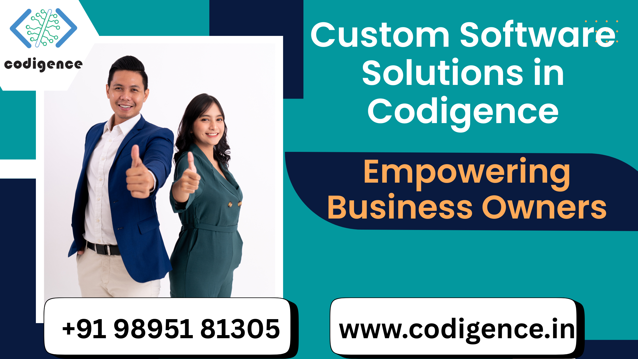 Custom Software Solutions in Codigence: Empowering Business Owners